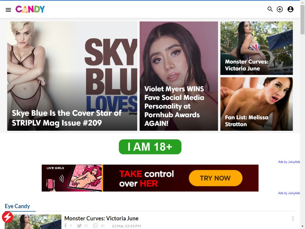 Candy Adult - Top Porn Lists