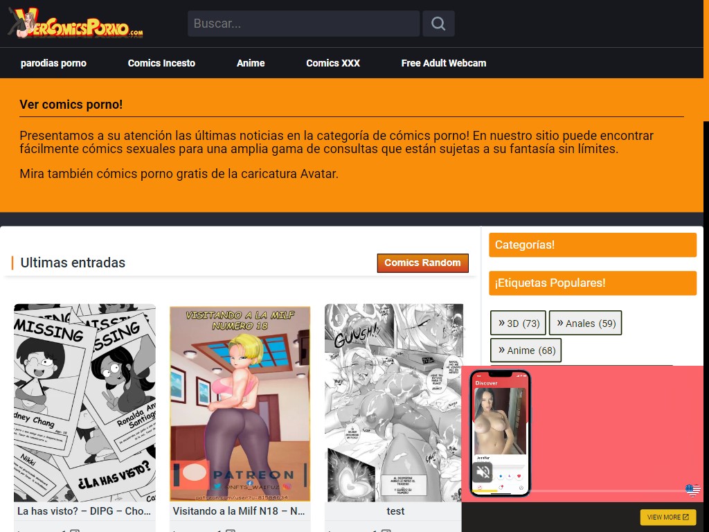 Ver Comics Porno - Comics porno XXX en Español - comicsporno.org