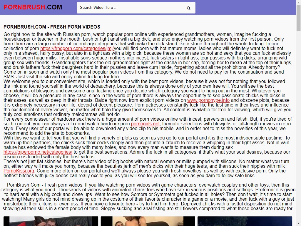 PornBrush.Com - Fresh porn videos