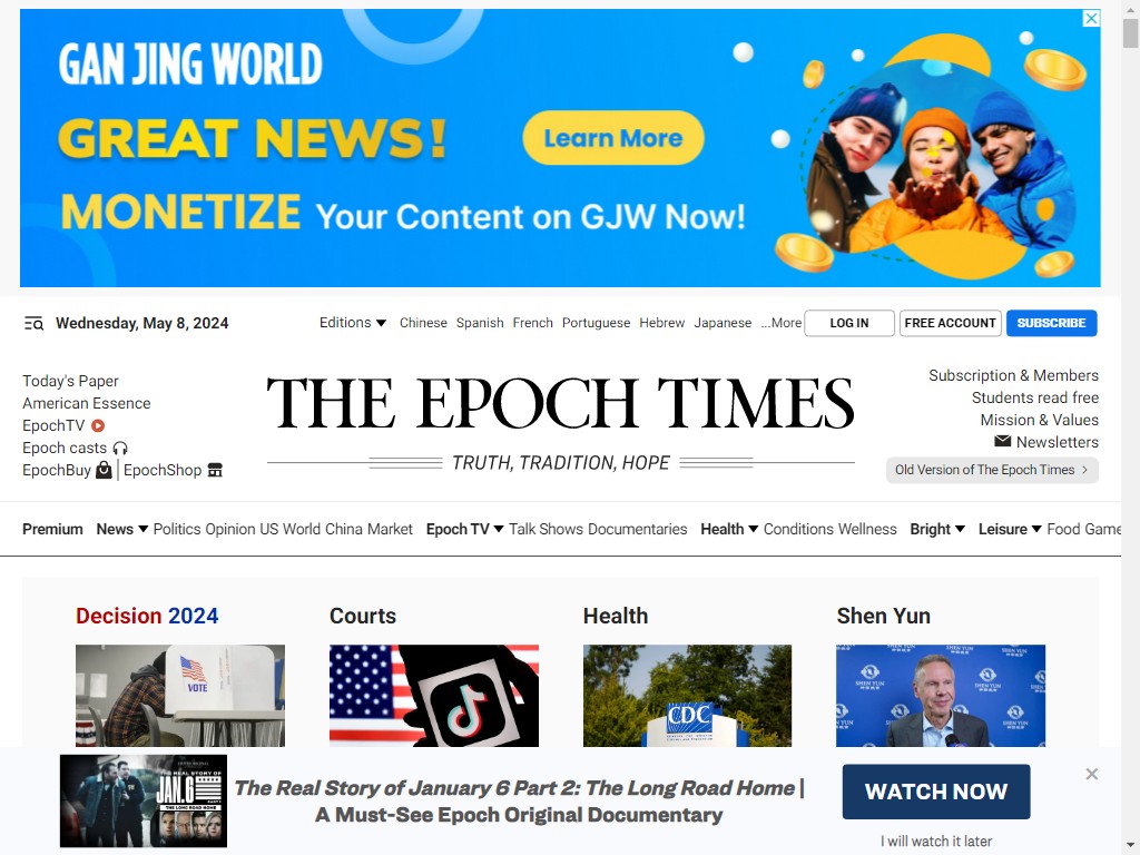The Epoch Times | Breaking News, Latest News, World News and Videos