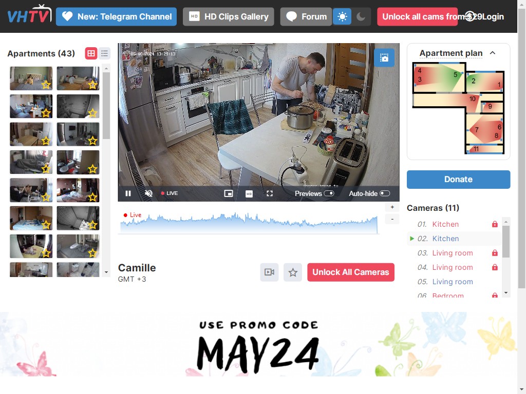 Voyeur House TV 🔥 – # FREE Source for hidden real life cams